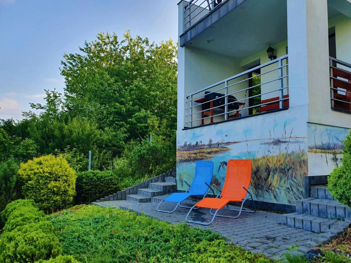 Dom Nad Jeziorem Roznowskim Tegoborze Bagian luar foto