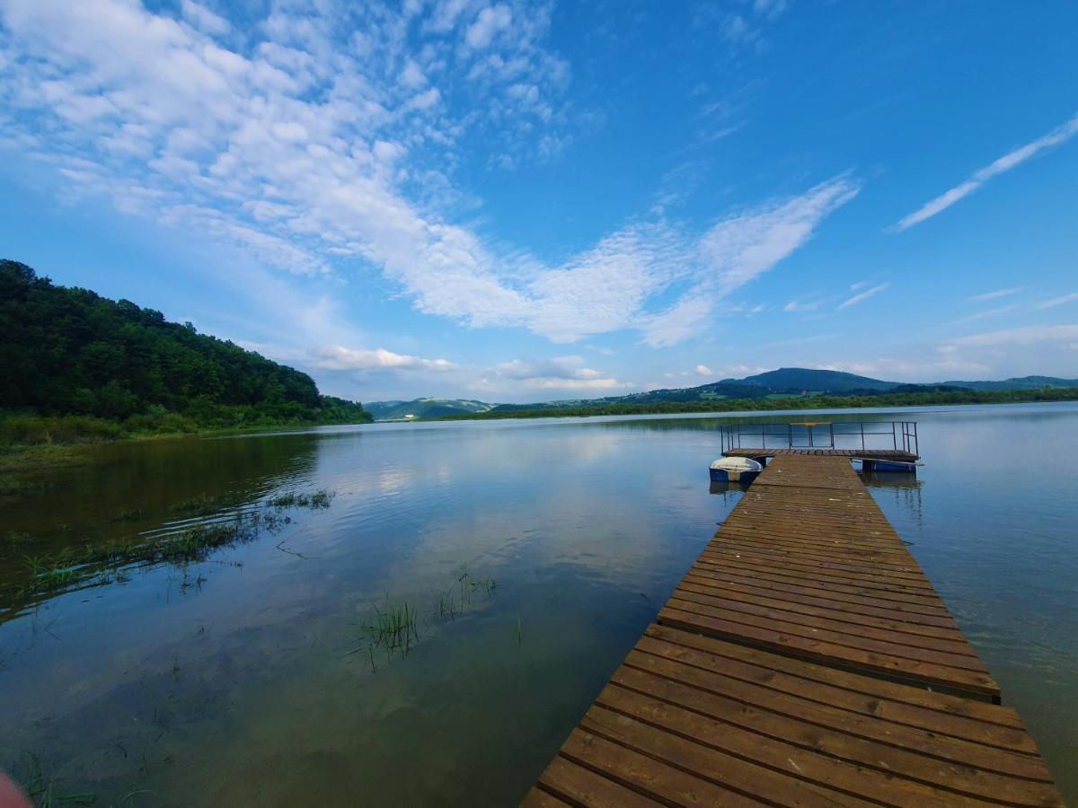 Dom Nad Jeziorem Roznowskim Tegoborze Bagian luar foto