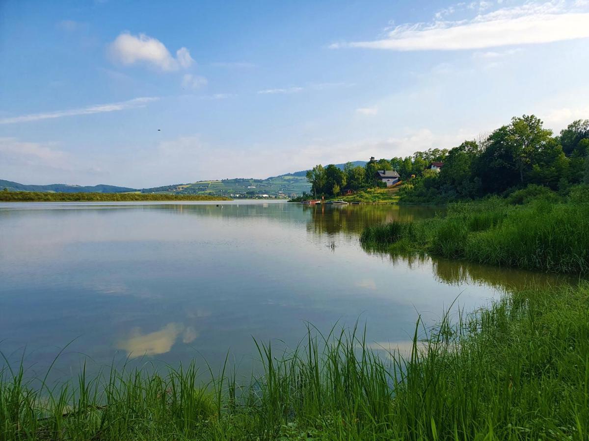 Dom Nad Jeziorem Roznowskim Tegoborze Bagian luar foto